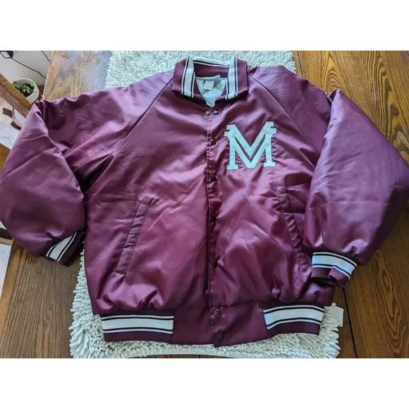 Vintage Hartwell Jackets with letter M on front JacketUnisexSZ L